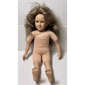 My Twinn Doll Poseable Dirty Blonde‎ Hair Brown Eyes 1999 Body 1997 Face 23”